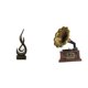 thumbnail image 1 of Figura de llama de resina, escultura abstracta de fuego, adorno retro, pieza de colección, recuerdo artístico para sala de estar, vitrina, regalo de i, 1 of 8