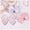 A-MIX COLOR-3PCS, variant on Rhinestone Hair Bows Sparkling Crystal Stone Bride Hair Clips for Women Girls Hair Accessories Barrettes