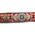 thumbnail image 3 of Souldier Guitar Strap (soldier) Daisy Red Black Handmade - Fabric, 3 of 3