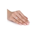 thumbnail image 2 of Gem & Harmony 1.20 Carat (Ctw) Blue Opal Ring in 10K Rose Pink Gold for Women, 2 of 6