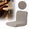 thumbnail image 2 of CozeLy Bar Stool Covers Stretchable High Elasticity Slipcover with Non Slip Backing for Counter Barstools and Kitchen Dining Chair Covers Machine Washable, 2 of 9