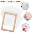 thumbnail image 3 of BEADCEST 21Pcs Diy Paper Making Mold Frame Kit For Kids Family Activities Rectangle Shape White Color, 3 of 7