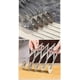 thumbnail image 4 of high quality 3 Wheel Stainless Steel Pastry Cutter, Expandable Pizza Slicer, Adjustable Roller Cookie Dough Cutter Divider, 4 of 5