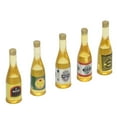 thumbnail image 3 of Suodoka 1:12 Miniature Beer Bottles Model 5Pcs Simulation Dollhouse Accessories Decor Vivid Delicate Realistic Fake Drink Toys Set for Pretend Play, DIY Crafts Micro Landscape (3.15 inches / 8 cm), 3 of 9