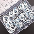 thumbnail image 3 of Paquete de 70 ganchos pequeños para tazas, color blanco, para exteriores, para colgar luces de cadena, para patio, de madera, con tornillos, para colgar tazas de café en el techo, para uso en casa,, 3 of 5