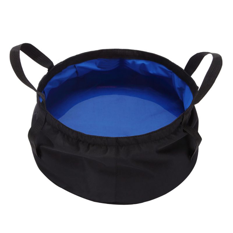 Unomor 4 pcs Portable Bowl Foldable Washbasin Water Bucket Washing Bag  Water Pot Basin Bucket wash feet Kettle Travel