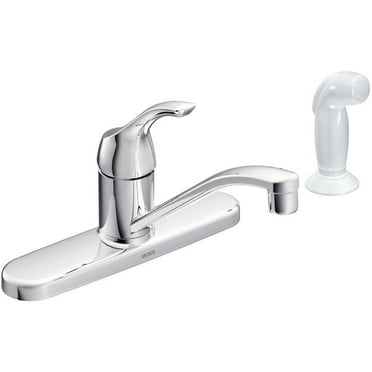 Moen 7840ORB Camerist One-Handle Kitchen Faucet - Low Arc Sprayer, Oil Rubbed Bronze Finish