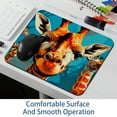 thumbnail image 6 of Deer Printed Square Mouse Pad, 8.3x9.8 Inch Non-Slip Rubber Bottom Gaming Mouse Pad for Office Use, 6 of 6