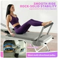 thumbnail image 6 of Foldable 72" Pilates Reformer, Pilates Machine with Dual Resistance- Springs and Cords, Pilates Equipment Up to 440 lbs Weight Capacity, Home Gym Equipment for Core Strength & Full Body Workout, 6 of 8