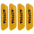 thumbnail image 1 of 4 Uds. Cintas Reflectantes Abiertas para Coche Marca Advertencia Pegatinas para Puerta Coche Abierta (naranja), 1 of 9