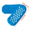 thumbnail image 2 of Tgbvmt Gel Moisturizing Socks Foot Film Cover 8.5x4.1 Inch Soft Hydrating Heel Socks Rejuvenation Moisturizing Callus Treatment Non-Slip Grip for Home Spa Pedicure Foot Care Winter Self-Care Routine, 2 of 3