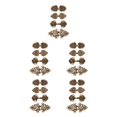 thumbnail image 1 of Minnieouse 4 Uds sujetador de chal de aleación Medieval coser Clips de cárdigan celta para niña mujer bronce Type2 NO2, 1 of 1