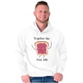 thumbnail image 5 of Kawaii Matching Couples Set PB and J Hoodie Sweatshirt Women Men Brisco Brands X, 5 of 6
