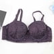 thumbnail image 5 of HongQid Womens Seamless Bra Underwire Matching Bra And Panty Set Comfort Push Up Bras Buttery Soft Wired Bralette Full Coverage Sport Everyday Bra, 5 of 8