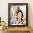 thumbnail image 4 of Meframe 2PACK 8x10 Wooden Picture Frame for Wall and Tabletop Display 8x10 Photo, Brown, 4 of 6