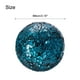 thumbnail image 2 of Uxcell 3Pcs Bolas de Vidrio Decorativas de 3.15 pulgadas, Esferas para Centro de Mesa, Bolas de Vidrio Mosaico para Decorar Cuencos, Azules, 2 of 5