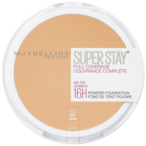 Base de maquillaje en polvo Maybelline Super Stay Full Coverage Honey