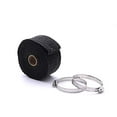 thumbnail image 3 of 5m Vehicle Motorcycle Exhaust Header Pipe Anti-scalding Thermal Heat Insulation Tape Cloth Roll Cruiser Chopper For Cafe Racer, 3 of 3