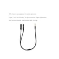 thumbnail image 4 of 3.5mm Combo Audio Headset Adapter Y Splitter Jack Cable with Separate Microphone and Audio Headphone, 4 of 5