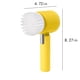 thumbnail image 3 of Cepillo de limpieza eléctrico recargable Scrub-ber con 3 cabezales intercambiables | Rotación de 360° para baño, cocina y azulejos | Carga USB tipo C | Autonomía de 120 min | Montaje en pared, 3 of 7