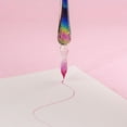 thumbnail image 6 of Foqnuq Crystal Glass Pen Set with 5 Colored Inks - Elegant Writing and Calligraphy Tool for Art and Crafting, 6 of 9