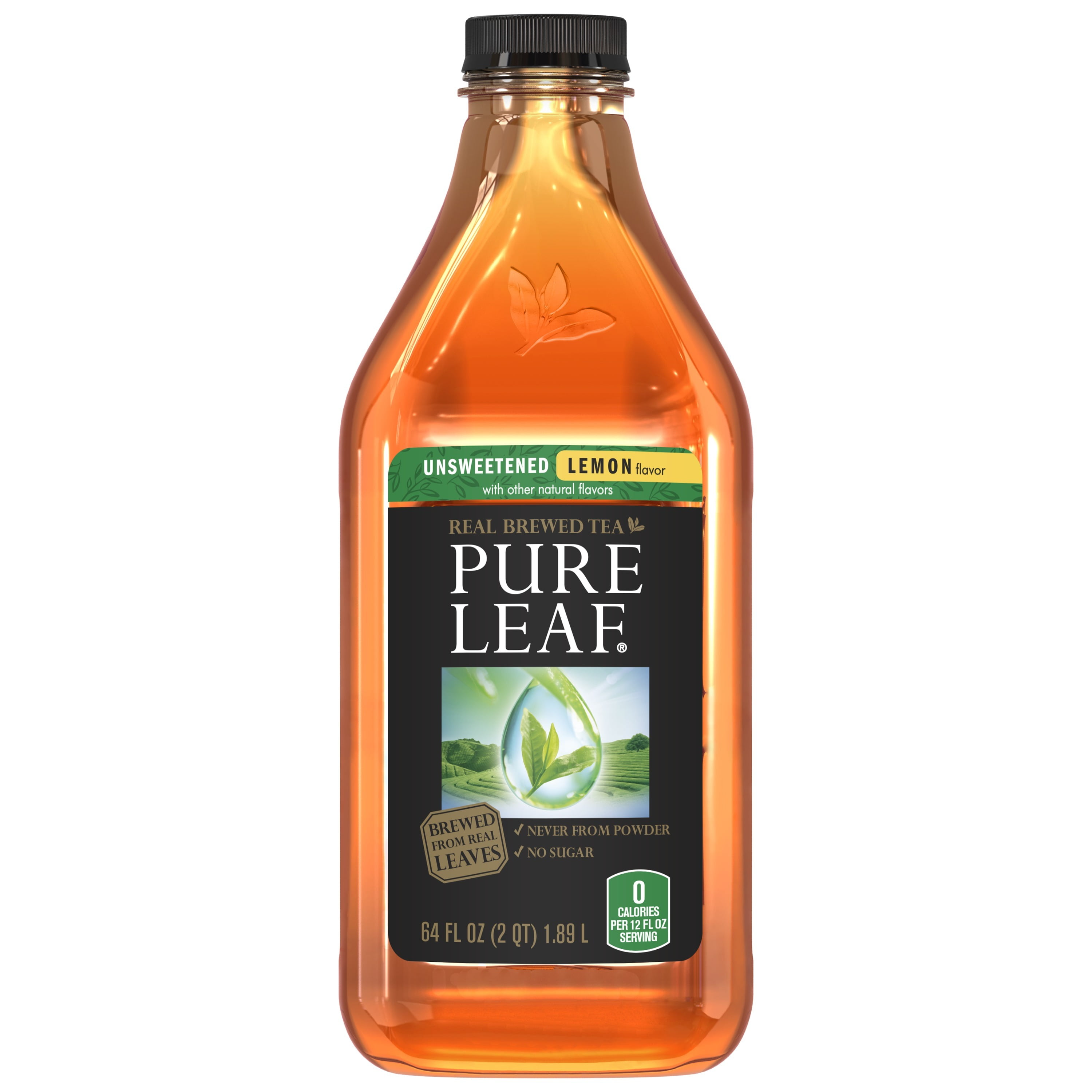 Quench Your Thirst With Pure Leaf Lemon Iced Tea: Refreshing And Zesty In A Convenient 64 Oz Size