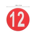 thumbnail image 2 of Shisuyan 4 Sheets Numbered Sticker 1-80 Number Sticker Storage Classification Sticker, 2 of 9