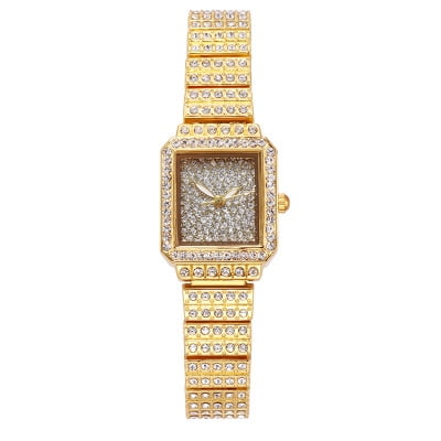 Fashion Starry Sky Steel Band Women's Bracelet Watch Simple Casual Full Diamond Quartz Women's Watch