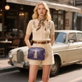 thumbnail image 6 of FORMRS Women Crossbody Purse with Chain Strap Vegan Leather Shoulder Handbag, Colorful UFO, 6 of 7