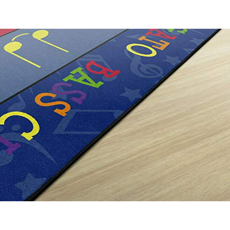 Joy Carpets Wing Dings 5 x 8 Gold Indoor Animal Print Kids Area Rug Joy Carpets Wing Dings 5 x 8 Gold Indoor Animal Print Kids Area Rug
