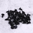 thumbnail image 3 of Plastic Fasteners Kit, 50pcs Car Bumper Plastic Rivet Fastener Retainer Trim Push Pin Clip Black, 3 of 8