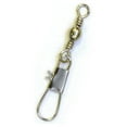thumbnail image 4 of Eagle Claw Barrel Swivel with Interlock Snap, Nickel, Size 3, 4 of 6