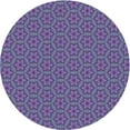 thumbnail image 1 of Ahgly Company Machine Washable Indoor Square Transitional Medium Slate Blue Area Rugs, 3' Square, 1 of 7
