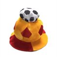 thumbnail image 1 of SUNSIOM Football Hat for Adult Contrast Color Soft Comfortable Wool Cap Funny Headgear for Bars, Masquerade Parties, 1 of 6