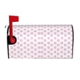 thumbnail image 2 of Lsque Pink Paw Mailbox Cover Standard Size ,Magnetic Mailbox Covers Post Wraps Letter Box Cover -21x18 in, 2 of 9