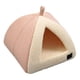 thumbnail image 3 of Cama para gatos para gatos de interior - Cama cueva Casa para gatos Tienda de campaña para gatos con almohada acolchada lavable extraíble, para , Rosado Fernando Cama nido, 3 of 8