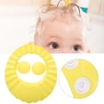 thumbnail image 4 of Chapeau de Protection Auditive Bonnet de Shampooing pour Bébé Bonnet de Shampooing pour Tout-Petit Bonnet de Douche Imperméable pour Bébé pour Enfant Rose, Jaune, Bleu, 4 of 7