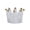 Golden, variant on Mosey Storage Tray Three-dimensional Crown Shape Makeup Sponge Holder Artistic Beauty for Home