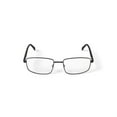 thumbnail image 4 of Adolfo Men's Patriot Square Prescription Eyeglasses with Case, Gunmetal, 4 of 6