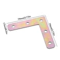 thumbnail image 4 of CEHVOM Color Corner 90 Degree Thick Right Angle-shaped Angle Iron Fixed Bracket Connector Hardware Accessories, 4 of 9