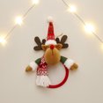 thumbnail image 1 of Colgante de toalla de Navidad, regalo de vacaciones rojo cálido y dulce, escena de inodoro para ventana, decoración, decoraciones de regalo para el hogar, 1 of 4