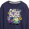 thumbnail image 3 of Disney Cars - Filmore Says Chill Dude - Toddler & Youth Long Sleeve Graphic T-Shirt, 3 of 5