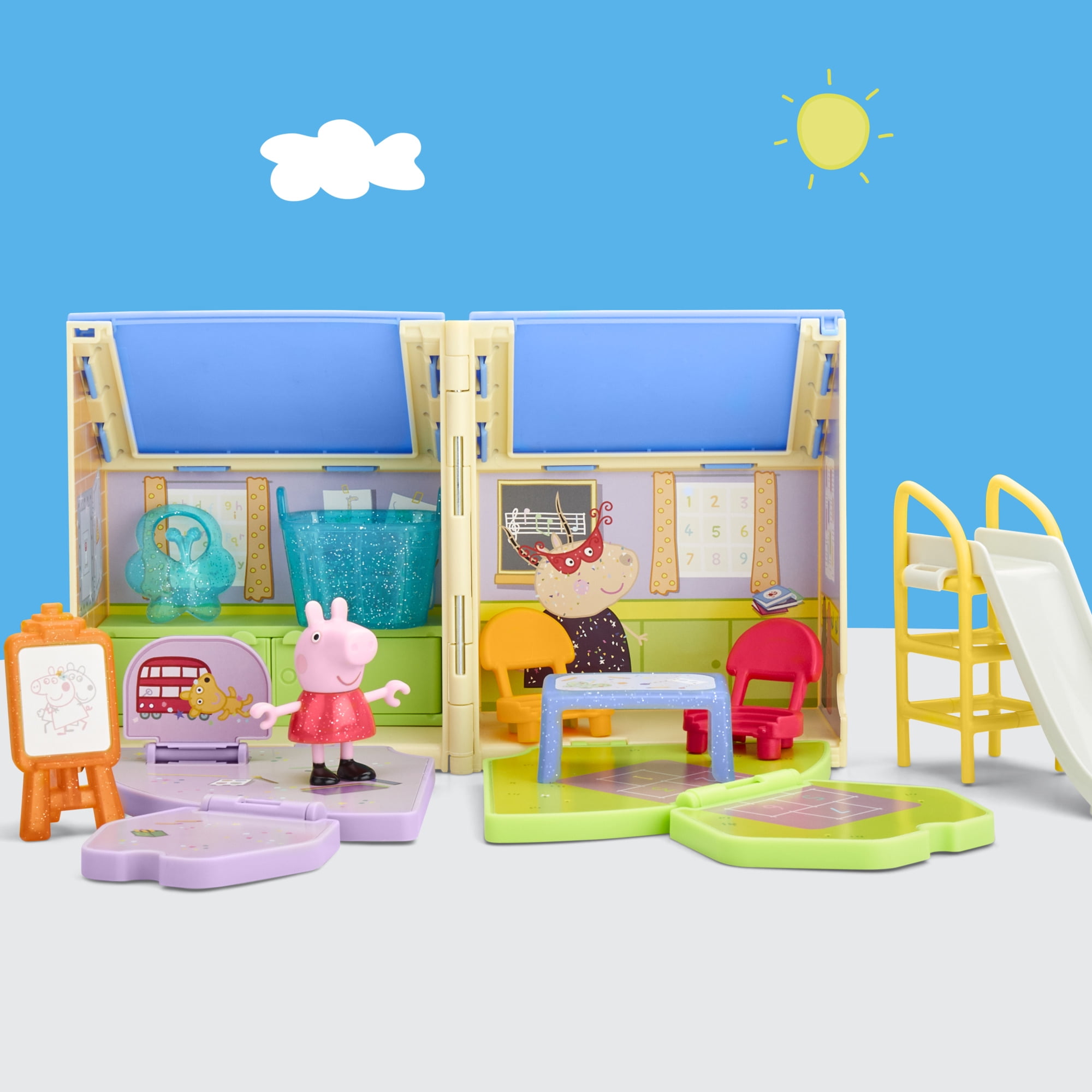 Peppa Pig Peppa's Pop-Open Playgroup Playset