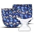 thumbnail image 3 of Pañal Impermeable para Adultos Sunnimix Incontinencia Ajustable Lavable Azul Oscuro, 3 of 5