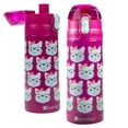 thumbnail image 1 of Botella de Agua Bentology Acero Inoxidable Gatitos para Niña, 1 of 6
