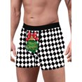 thumbnail image 3 of TheFound Men? S Slips de Sport Imprimés à la Taille Moyenne Boxer Slips, 3 of 7