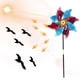 thumbnail image 5 of 3x Decoración Repelente De Pájaros Conducción De Pájaros Para Jardín Césped Al Aire Libre Hugo Hilandero de viento de molino de viento, 5 of 10