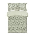 thumbnail image 3 of Royale Linens Queen Comforter Set, Mali 100% Cotton Comforter and Sham Pair, 3 of 6