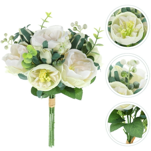 NICEXMAS Simulated Bouquet Artificial Flower Bouquet Plastic 1Pcs
