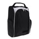 thumbnail image 1 of Bolsa para zapatos de golf, tenis, fútbol, ​​baloncesto, para avión, tren, autobús y llaves. Negro y plata, 1 of 9